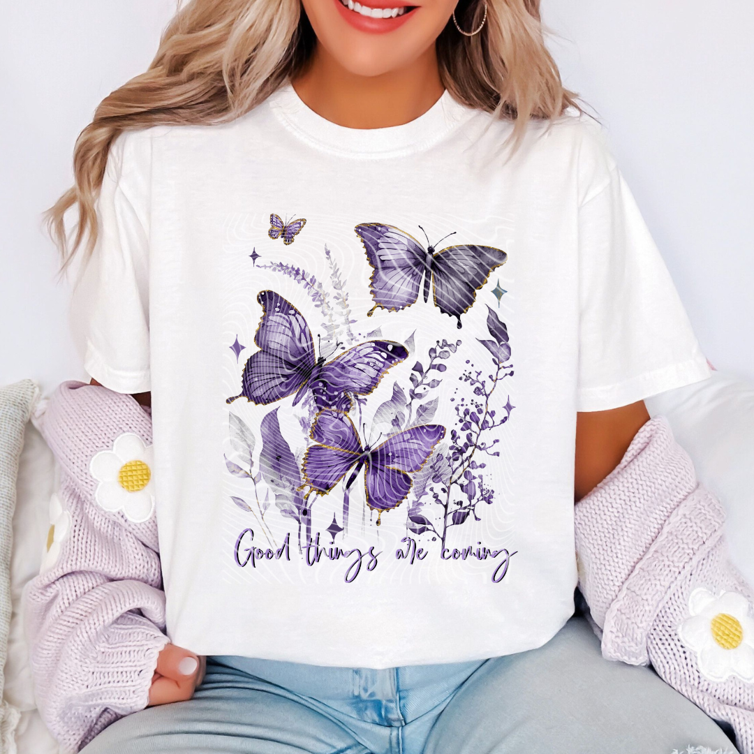 Good Things Butterflies DTF