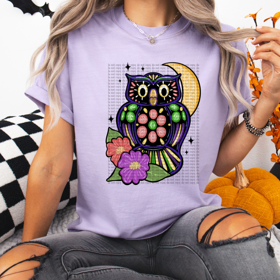 Owl Alebrijes DTF