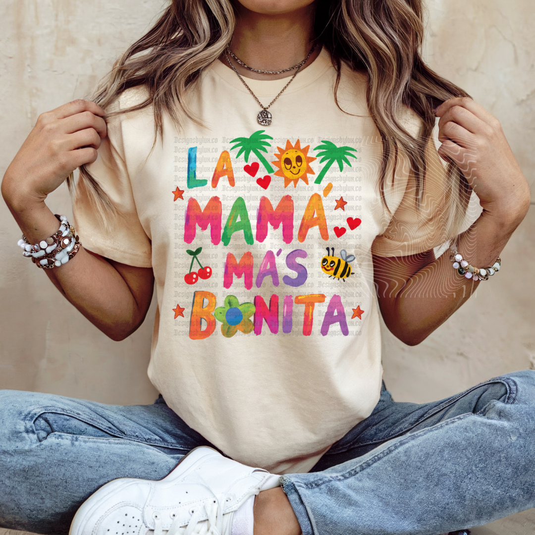 La Mama Mas Bonita DTF