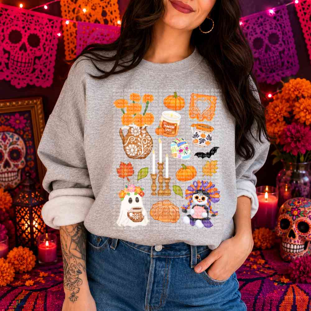 Dia De Los Muertos V5 DTF