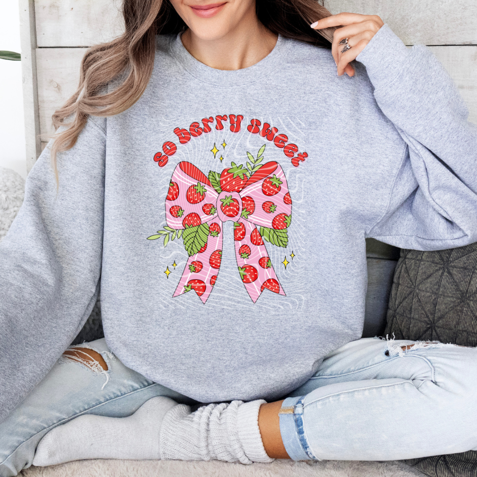 So Berry Sweet Bow DTF