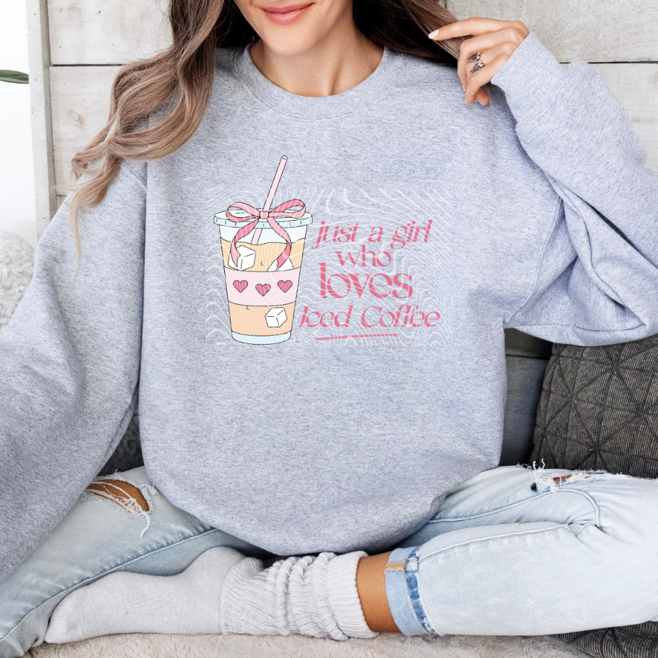 Just a girl Coffee DTF