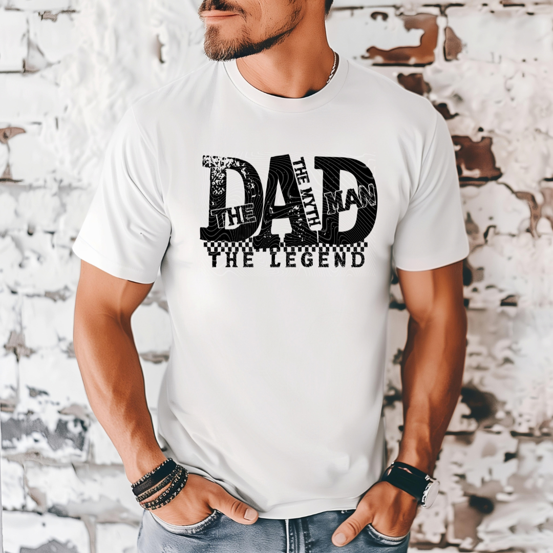 Dad The Legend DTF