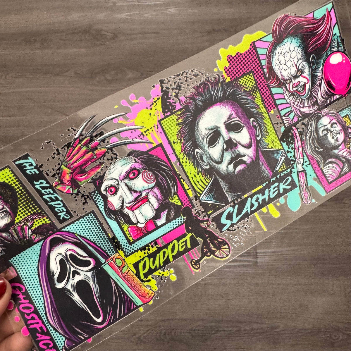 UVDTF:  Horror Friends Wrap