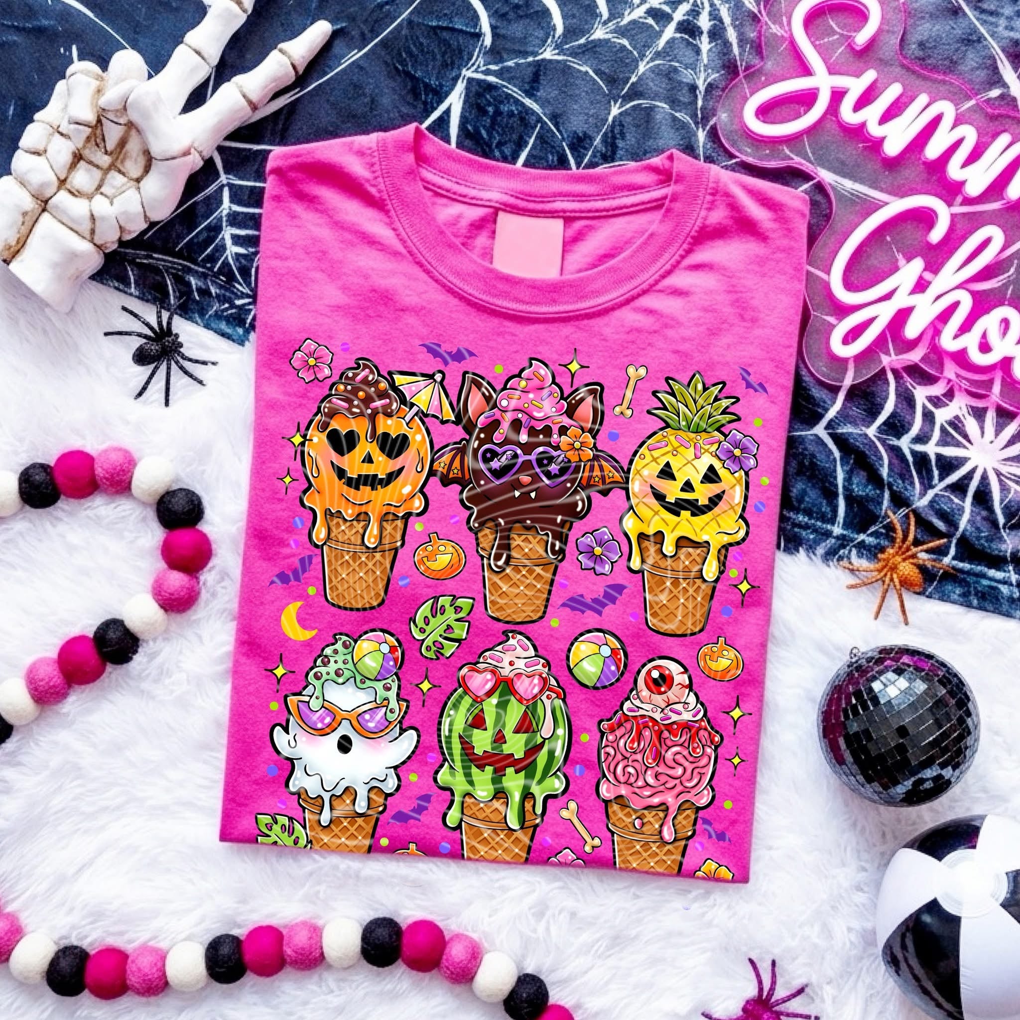 Popsicles Summerween DTF