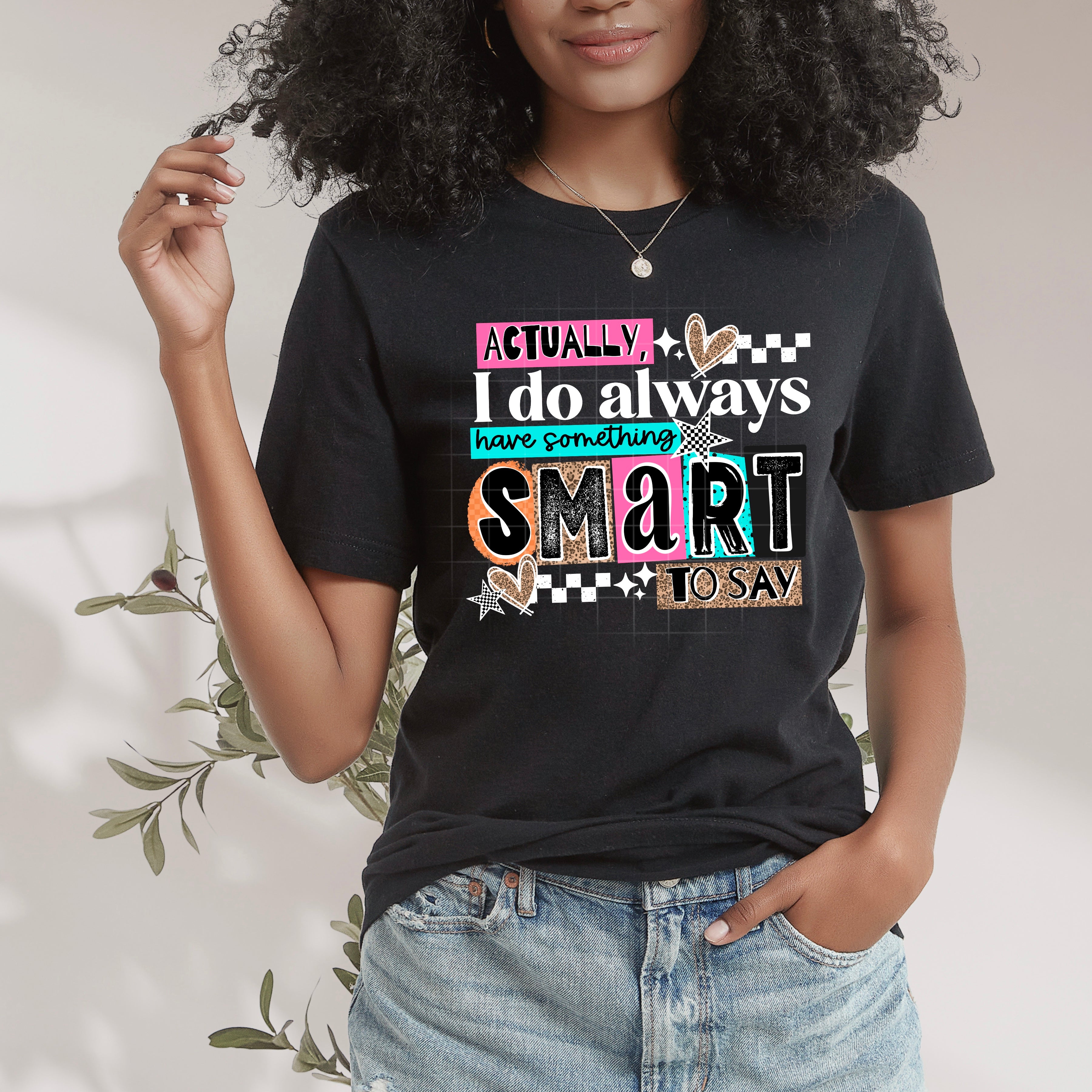 Smart to Say White DTF