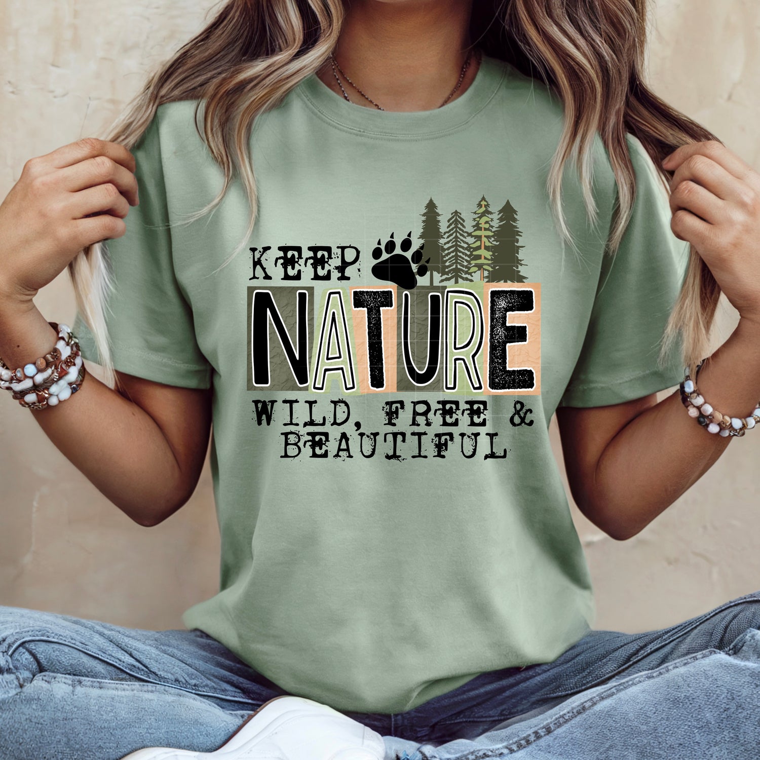 Nature Wild &amp; Free DTF
